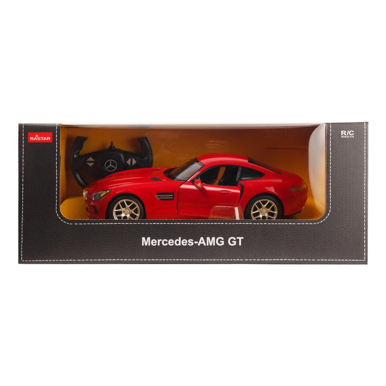 Радиоуправляемая машина RASTAR 1:14 Mercedes AMG GT Красная