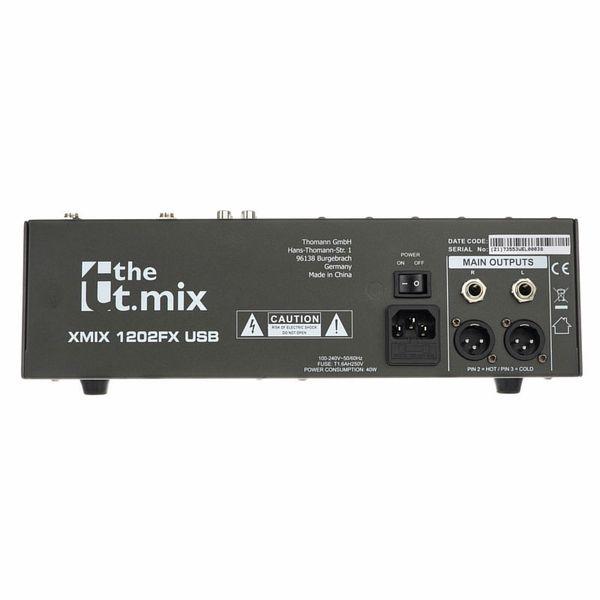 Пассивный микшерный пульт T.Mix XMIX-1202FXUSB - фото 3 - id-p105769654