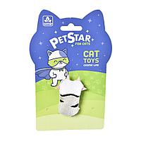 PET STAR Игрушка для кошек ЛАПКА с мятой