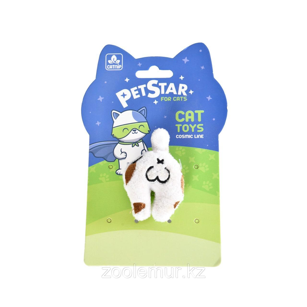 PET STAR Игрушка для кошек ПОПКА КОТА с мятой