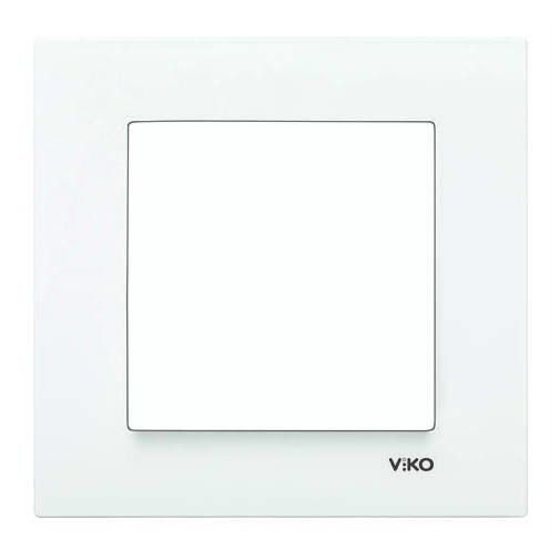 Выключатель карре Белый анахтар (vkl) (VIKO) - фото 1 - id-p105770070