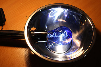 Синяя лампа - Рефлектор Минина, 60W