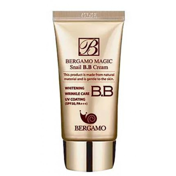 Bergamo Вв Крем Magic Snail Bb Cream Spf50+/Pa+++ 50Ml - фото 1 - id-p105770109