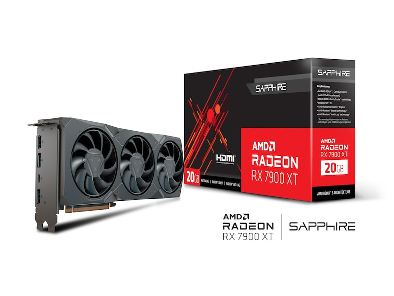 Видеокарта Sapphire AMD Radeon RX 7900 XT 20GB - фото 1 - id-p105770165