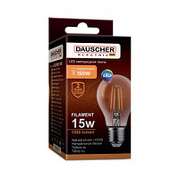 Лампа led filament a65 15w e27 4000к (нейтральный)