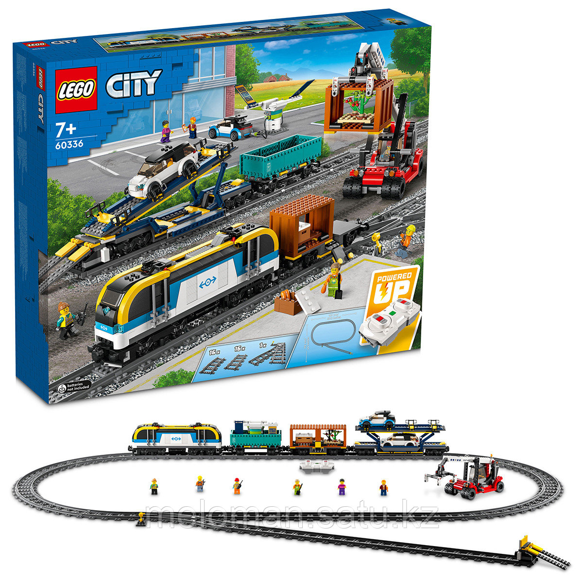 LEGO: Товарный поезд CITY 60336 - фото 2 - id-p105770713