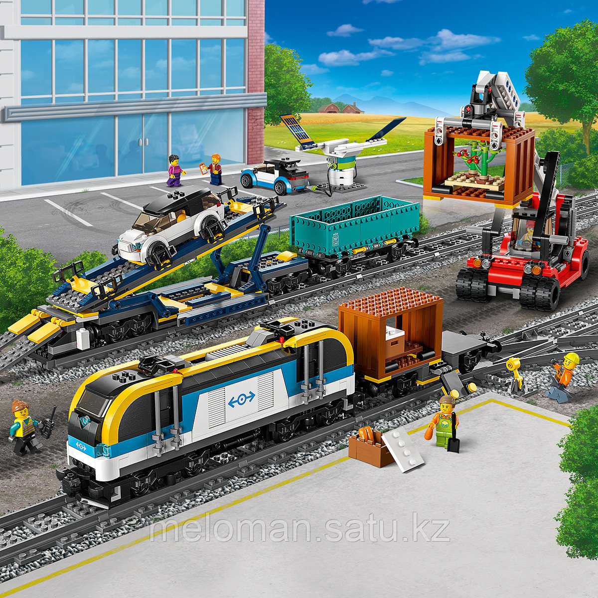 LEGO: Товарный поезд CITY 60336 - фото 6 - id-p105770713