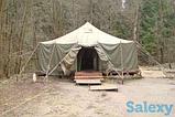 Армейская палатка УСТ 56 военная брезентовая до 20 чел.+Доставка бесплатная!, фото 5