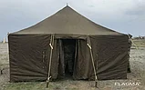 Армейская палатка военная брезентовая УСТ 56  до 20 чел.+Доставка бесплатная!, фото 7