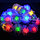 Светодиодная новогодняя гирлянда "Шарики Пушинки" 3.6 метра разноцветная, фото 5