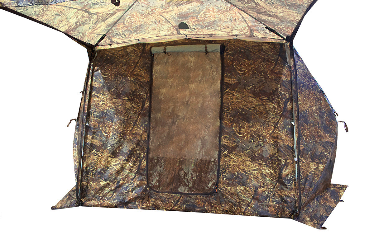 Палатка всесезонная Берег Кубоид 3.60 двухслойная, непромокаемый пол из ПВХ, сетка веранда - фото 6 - id-p105280897