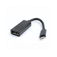 Переходник USB Cablexpert A-CM-DPF-01, USB Type-C-DisplayPort, 15см, пакет