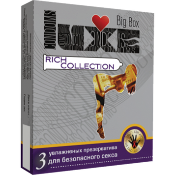 Презервативы Big Box Rich collection №3