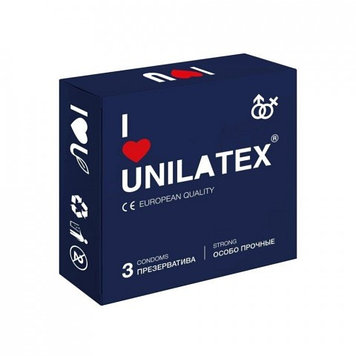 Презервативы Unilatex Extra Strong/особо прочные, 3 шт.