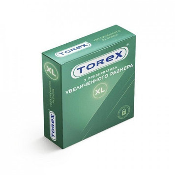 Презервативы увеличенного размера - TOREX 3 шт.