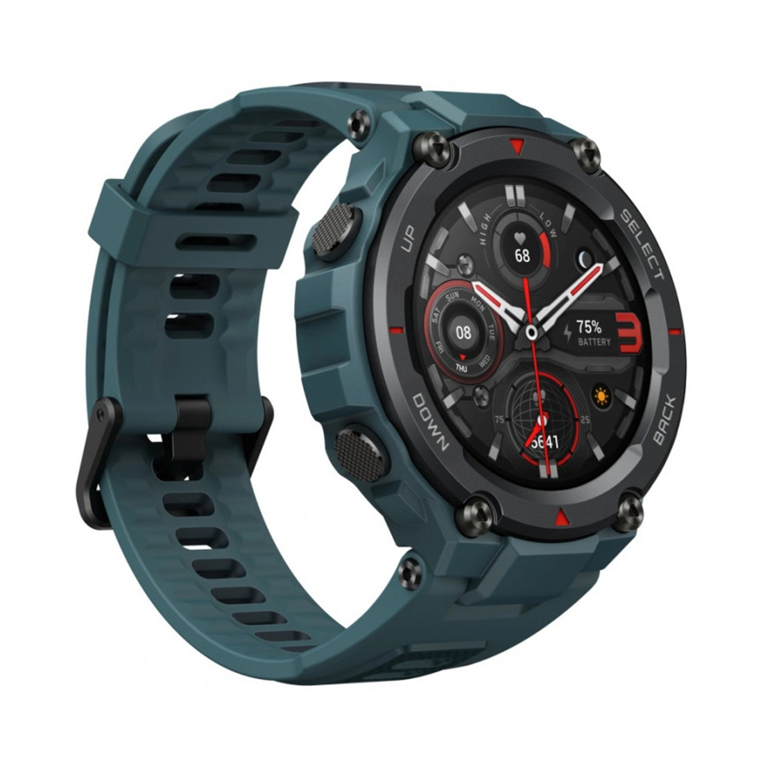 Смарт часы Amazfit T-Rex Pro A2013 Steel Blue - фото 1 - id-p105776360