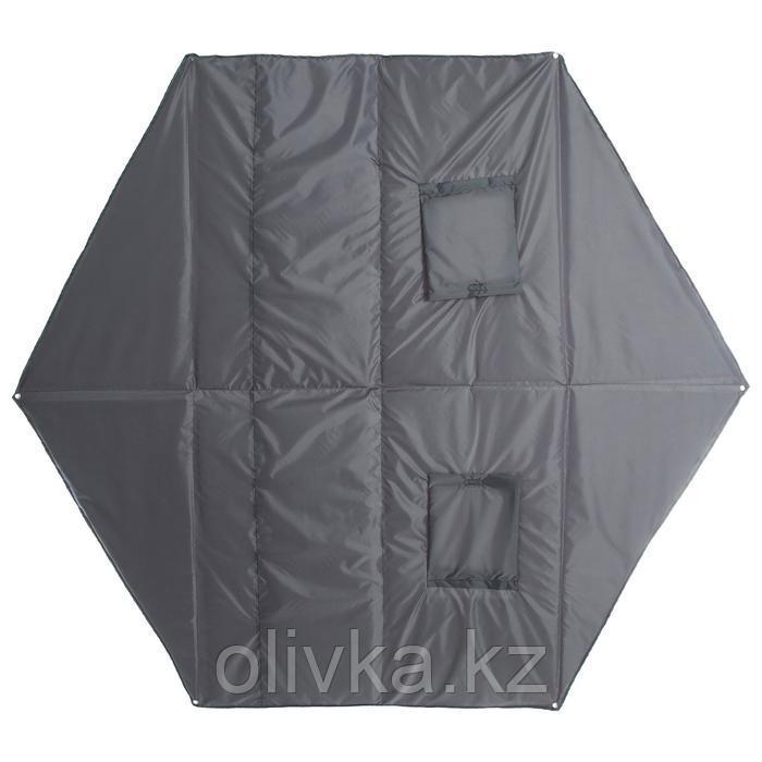 Пол для зимней палатки, шестиугольник, 220 х 220 см