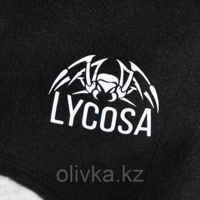 Подшлемник утепленный LYCOSA MEGA FLEECE BLACK, от -10 до -30 С, размер S-M - фото 3 - id-p105779241