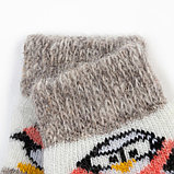 Носки детские шерстяные «Пингвин», цвет белый, размер 16, фото 2