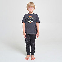 Пижама детская для мальчика KAFTAN "Trendy" р.34 (122-128), серый