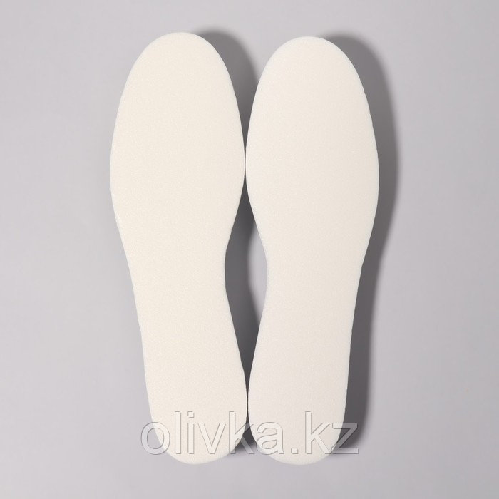 Стельки для обуви, универсальные, фольгированные, 36-45р-р, пара, цвет белый - фото 2 - id-p105776691