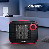 Тепловентилятор Centek CT-6022, керамический, настольный, 1500 Вт, 15 м², красный, фото 9