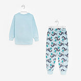 Пижама для мальчика, цвет голубой, рост 104 см, фото 7
