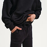 Костюм детский (худи, брюки) KAFTAN "Basic line", размер 34 (122-128), цвет чёрный, фото 5