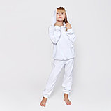 Комплект детский (худи, брюки) MINAKU: Casual Collection KIDS цвет белый, рост 110, фото 7
