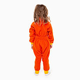 Комбинезон для девочки, цвет оранжевый, рост 92-98 см, фото 5