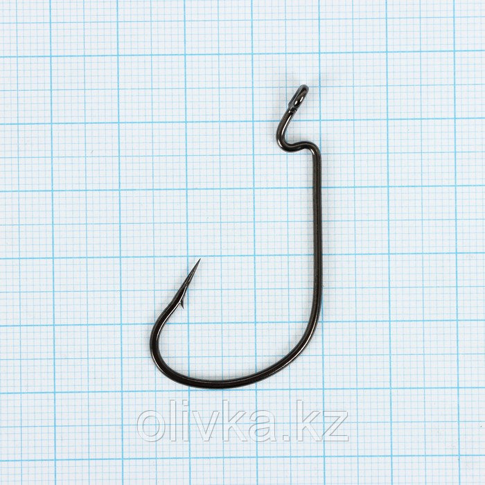 Крючки офсетные YUGANA Wide range worm, № 4/0, 3 шт. - фото 2 - id-p105781667