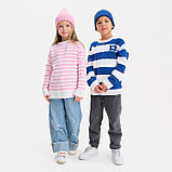 Джемпер для девочки KAFTAN, цвет белый/розовый, размер 32 (110-116 см), фото 6