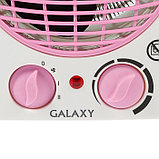 Тепловентилятор Galaxy GL 8176, 2000 Вт, вентиляция без нагрева, бело-розовый, фото 2