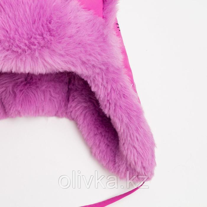 Шапка «Алина» для девочки, цвет лиловый, размер 48 - фото 3 - id-p105781788
