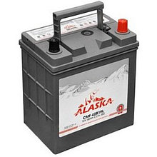 Аккумуляторная батарея Alaska CMF 40 L 42B19 silver+