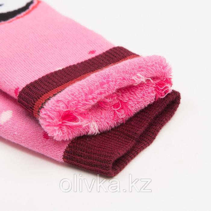 Носки детские махровые, цвет розовый, размер 14-16 - фото 3 - id-p105778666