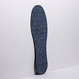 Стельки для обуви «Мягкий след», утеплённые, универсальные, 36-46 р-р, пара, цвет синий, фото 3