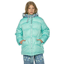 Куртка для девочек, рост 122 см, цвет лазурный