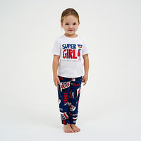 Пижама детская для девочки KAFTAN "Super" рост 98-104 (30)
