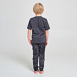 Пижама детская для мальчика KAFTAN "Trendy" р.32 (110-116), серый, фото 3