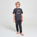 Пижама детская для мальчика KAFTAN "Trendy" р.32 (110-116), серый, фото 4