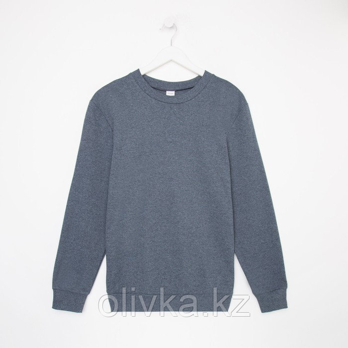 Свитшот мужской MINAKU: Casual collection MAN цвет графит меланж, размер 48 - фото 3 - id-p105783494