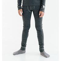 Термобелье-брюки для мальчиков «Даниэль», рост 146 см, цвет тёмно-синий меланж