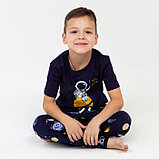 Пижама детская для мальчика KAFTAN "Space" рост 134-140 (36), фото 3