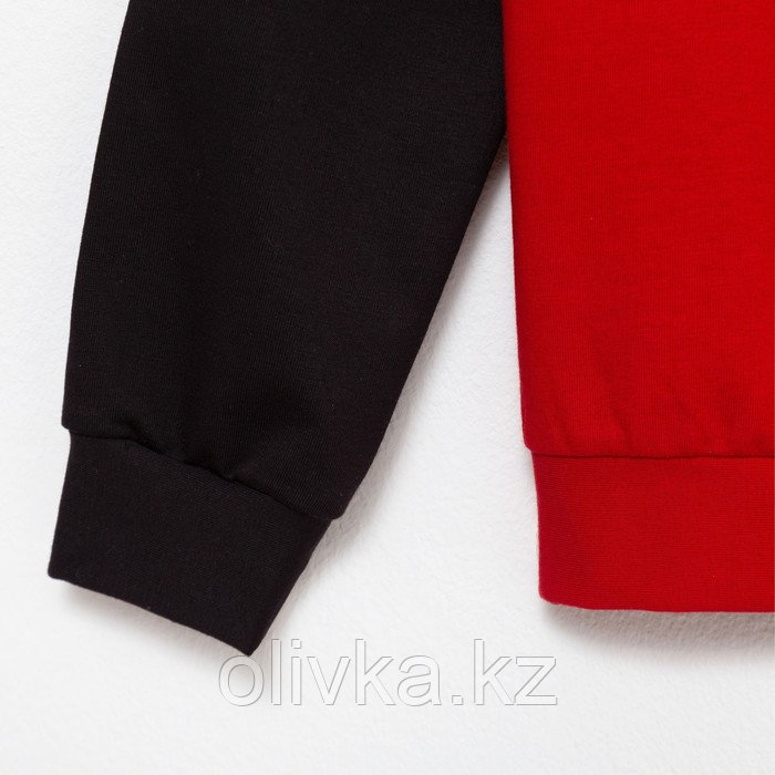 Джемпер для мальчика MINAKU: Casual Collection KIDS цвет красный, рост 116 - фото 8 - id-p105783511
