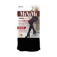 Колготки женские MiNiMi Fleece Micro, 200 den, размер 3, цвет nero