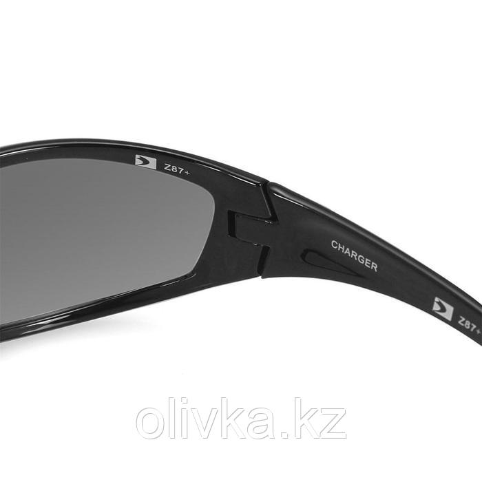 Очки Charger чёрные с дымчатыми линзами ANTIFOG ANSI Z87 - фото 4 - id-p105779625
