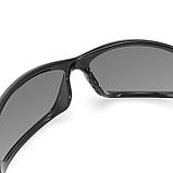 Очки Charger чёрные с дымчатыми линзами ANTIFOG ANSI Z87, фото 5