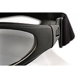 Очки GXR чёрные с дымчатыми линзами ANTIFOG, фото 2
