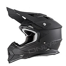 Шлем кроссовый 2Series FLAT черный, XXL